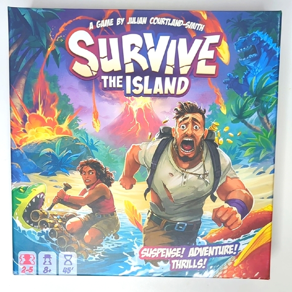 Survive The Island A Game By Julian Courtland-Smith NEW - Picture 1 of 7